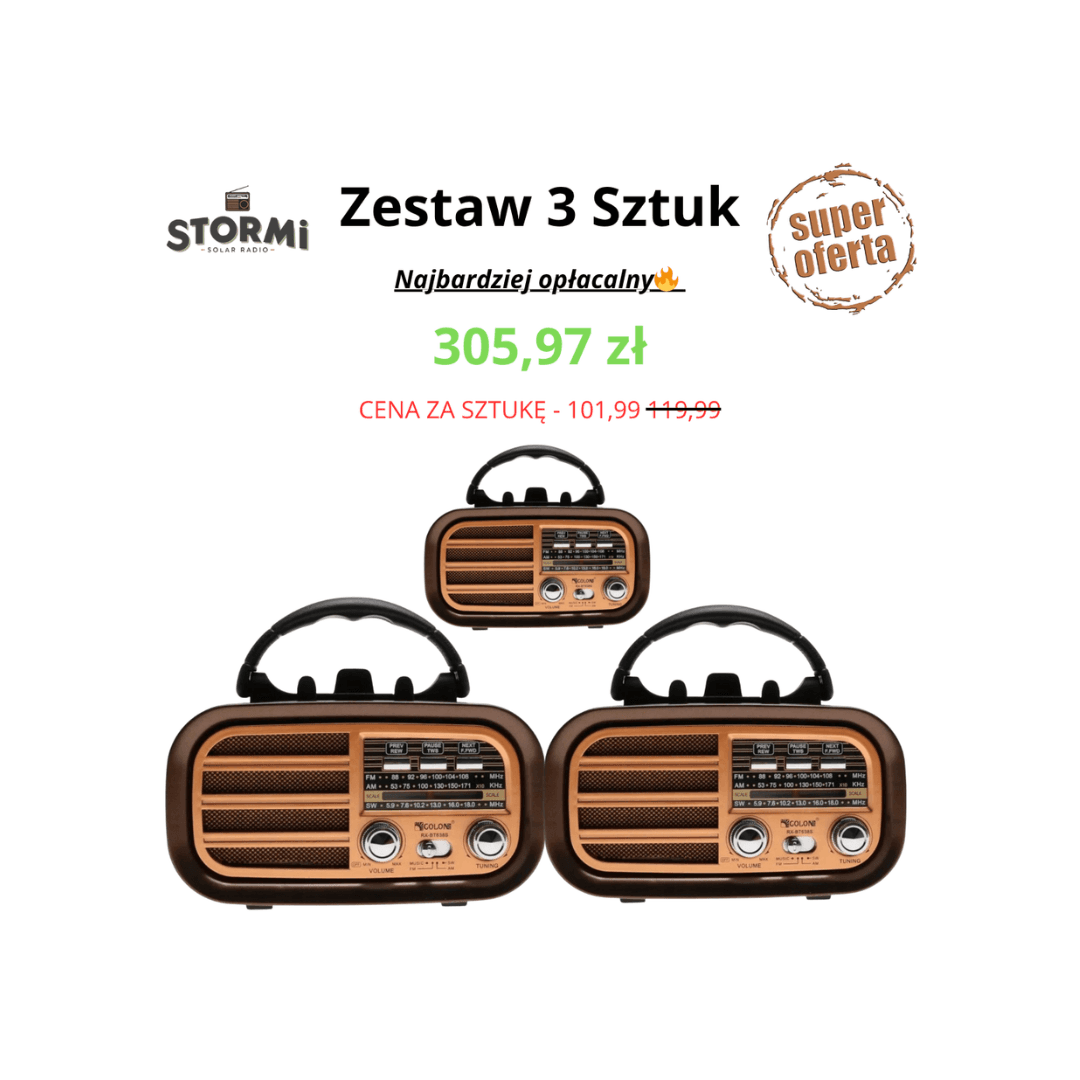 Zestaw 3 Sztuk
