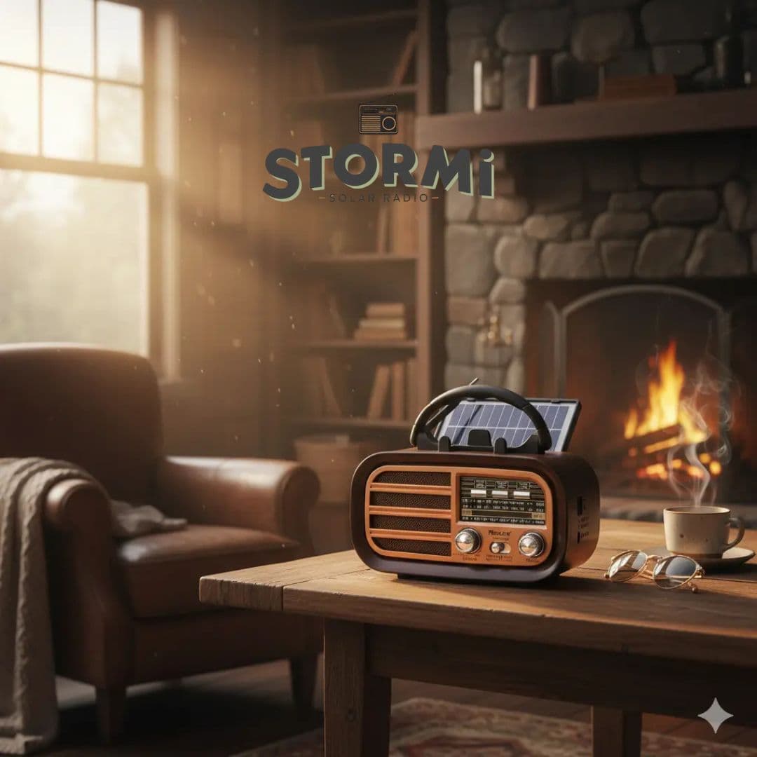 Stormi - Stylowe Wielofunkcyjne Radio Solarne