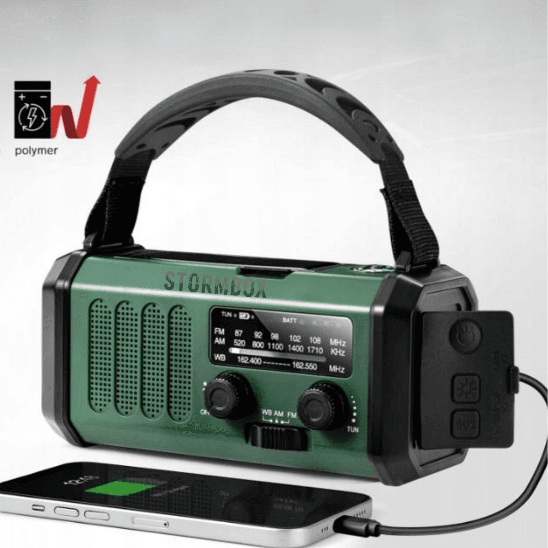 StormBox - Wielofunkcyjne Radio Surwiwalowe