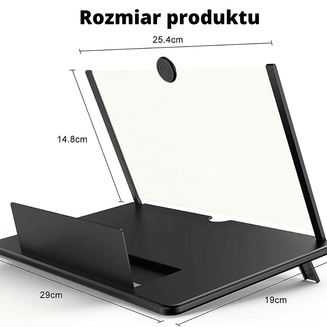 Ekran 3D Powiększający do telefonu