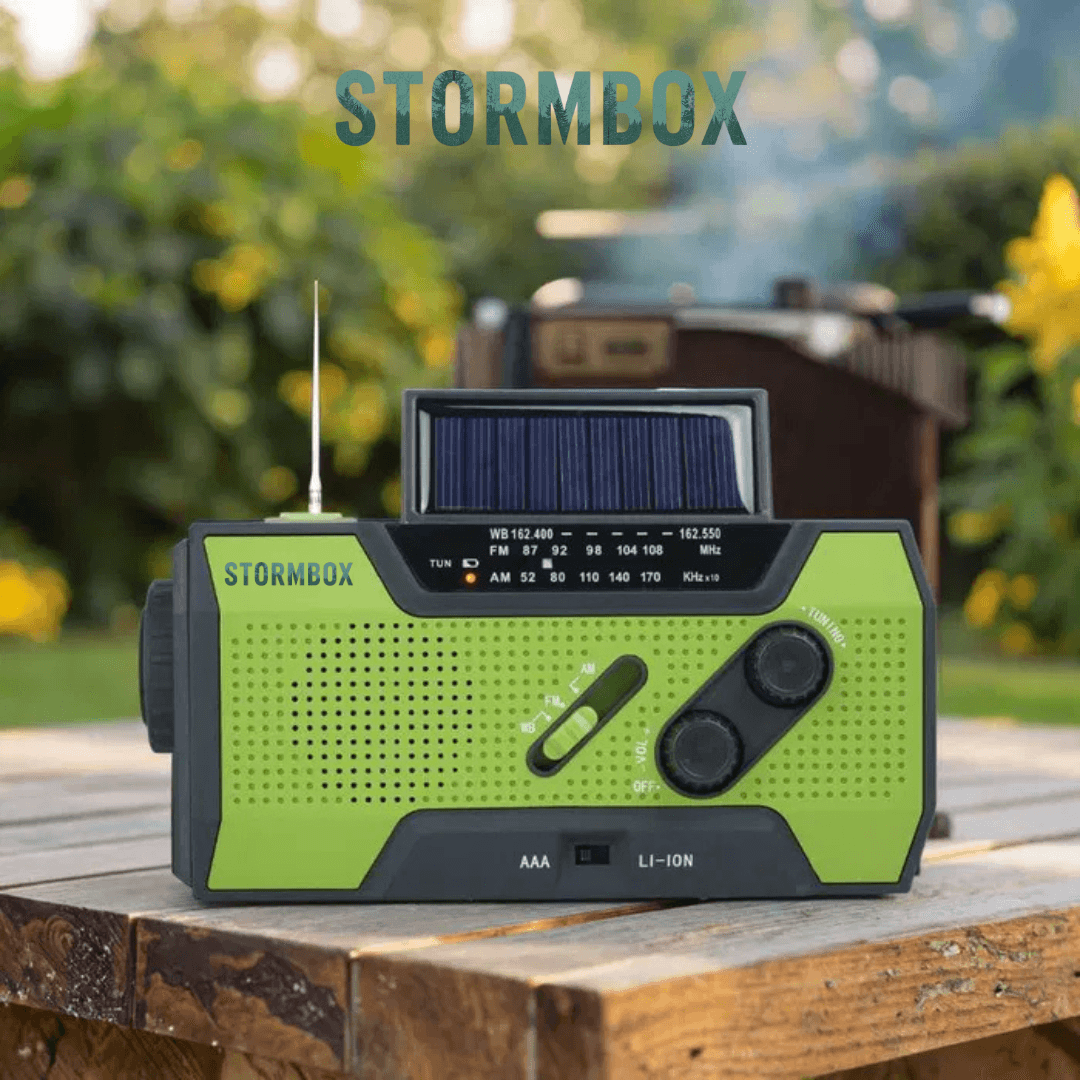 StormBox - Wielofunkcyjne Radio Surwiwalowe
7w1