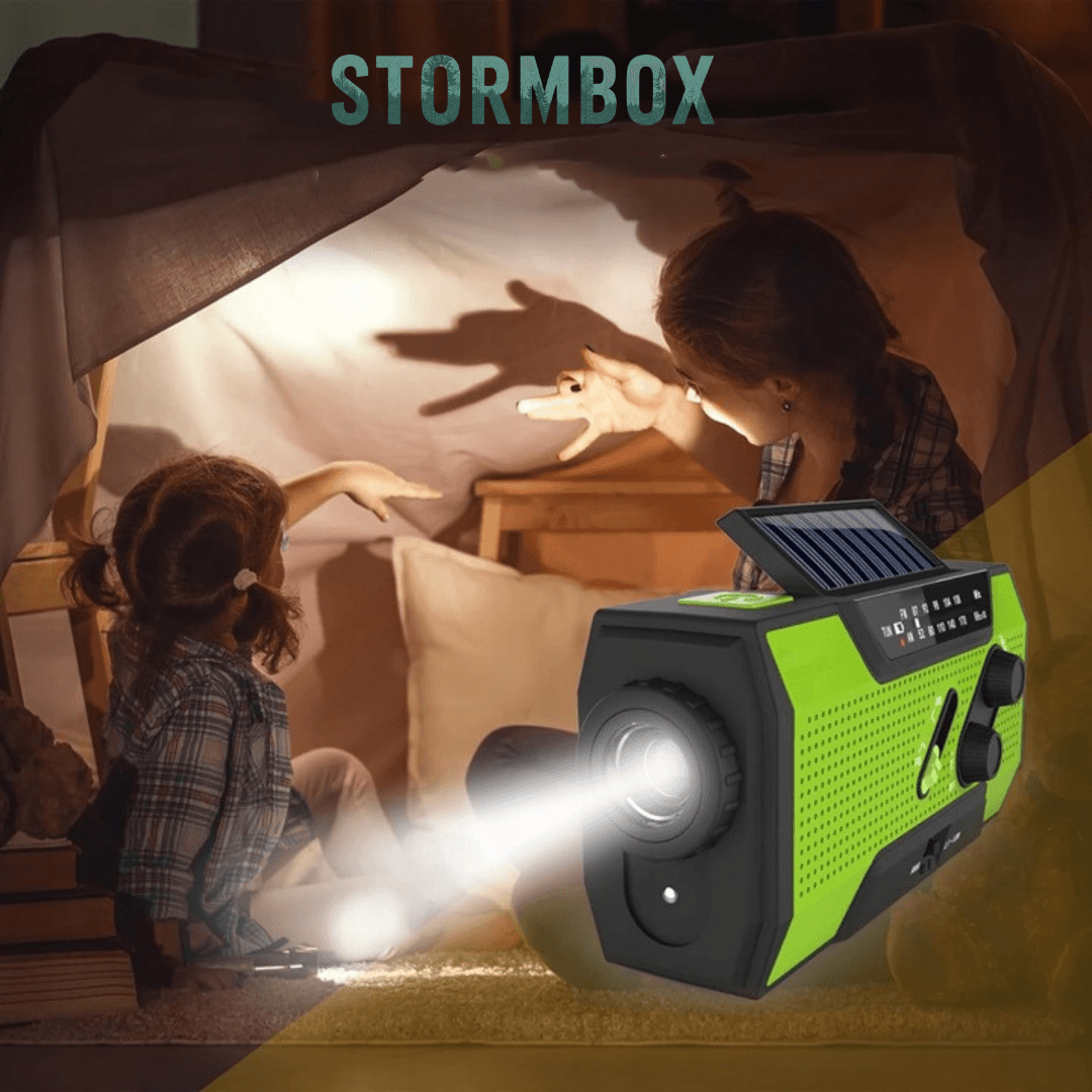 StormBox - Wielofunkcyjne Radio Surwiwalowe
7w1