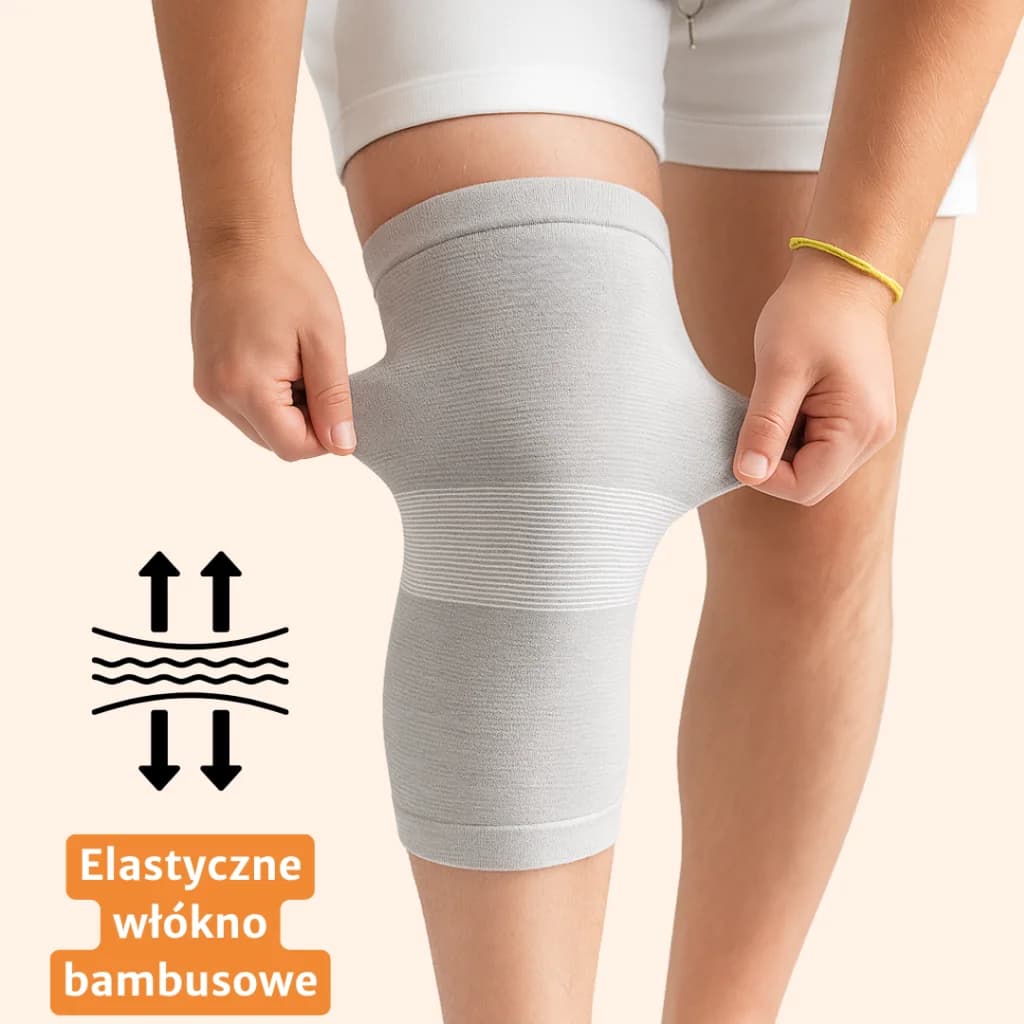 KneeBalance - Bambusowe opaski na kolana 1+1 GRATIS!