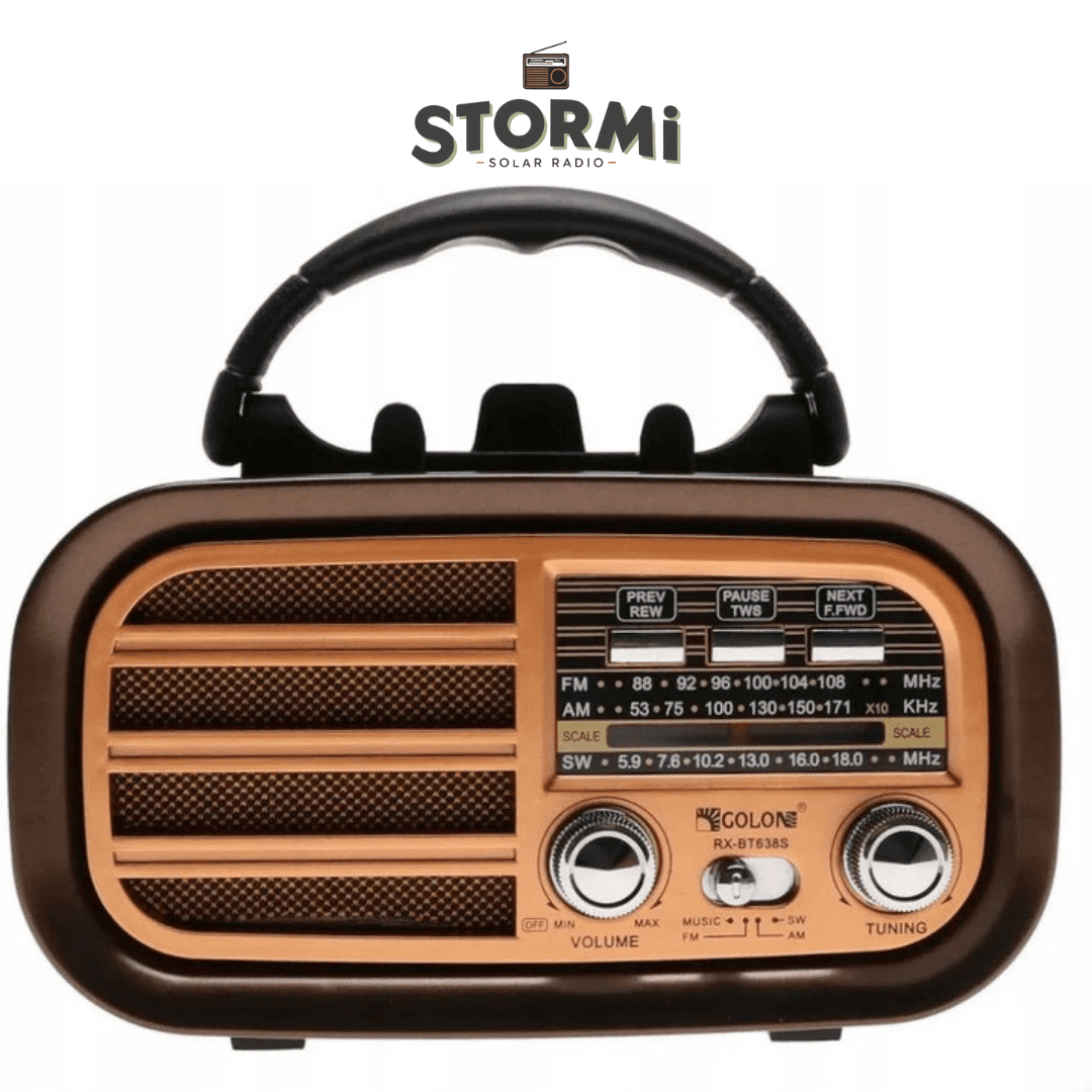 Stormi - Stylowe Wielofunkcyjne Radio Solarne