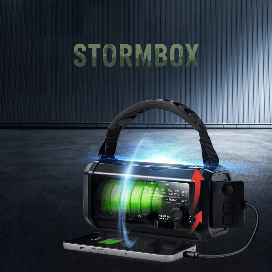 StormBox - Wielofunkcyjne Radio Surwiwalowe