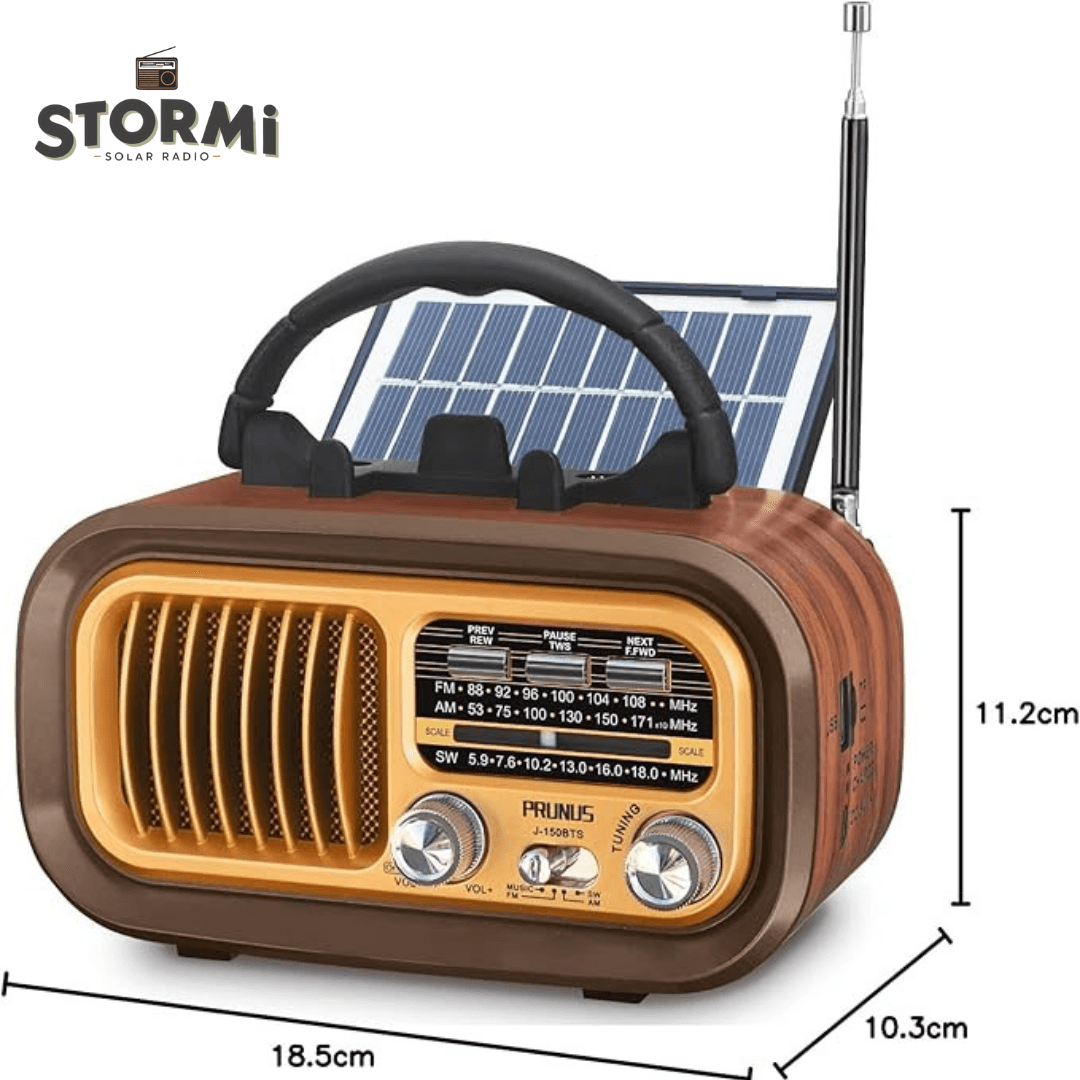Stormi - Stylowe Wielofunkcyjne Radio Solarne
