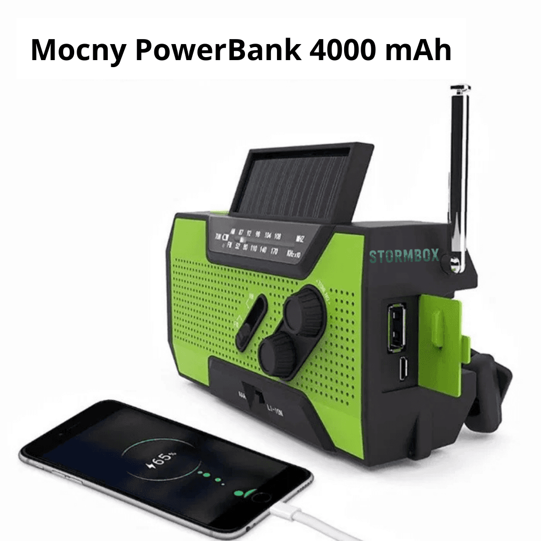 StormBox - Wielofunkcyjne Radio Surwiwalowe