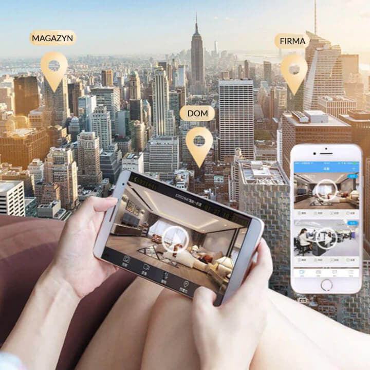 Bezprzewodowa Kamera Wifi Full HD 1080P