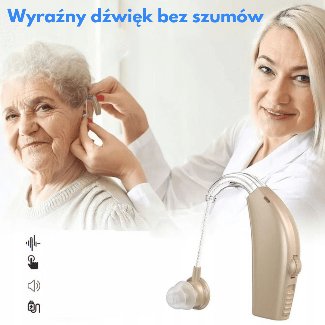 AudioMaxPro - Wzmacniacz Dźwięku dla Seniora i nie Tylko