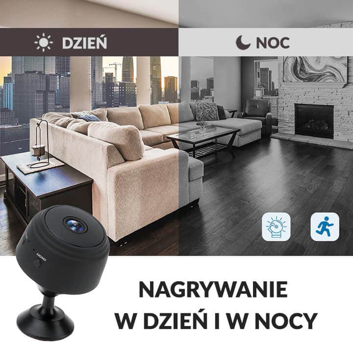 Bezprzewodowa Kamera Wifi Full HD 1080P