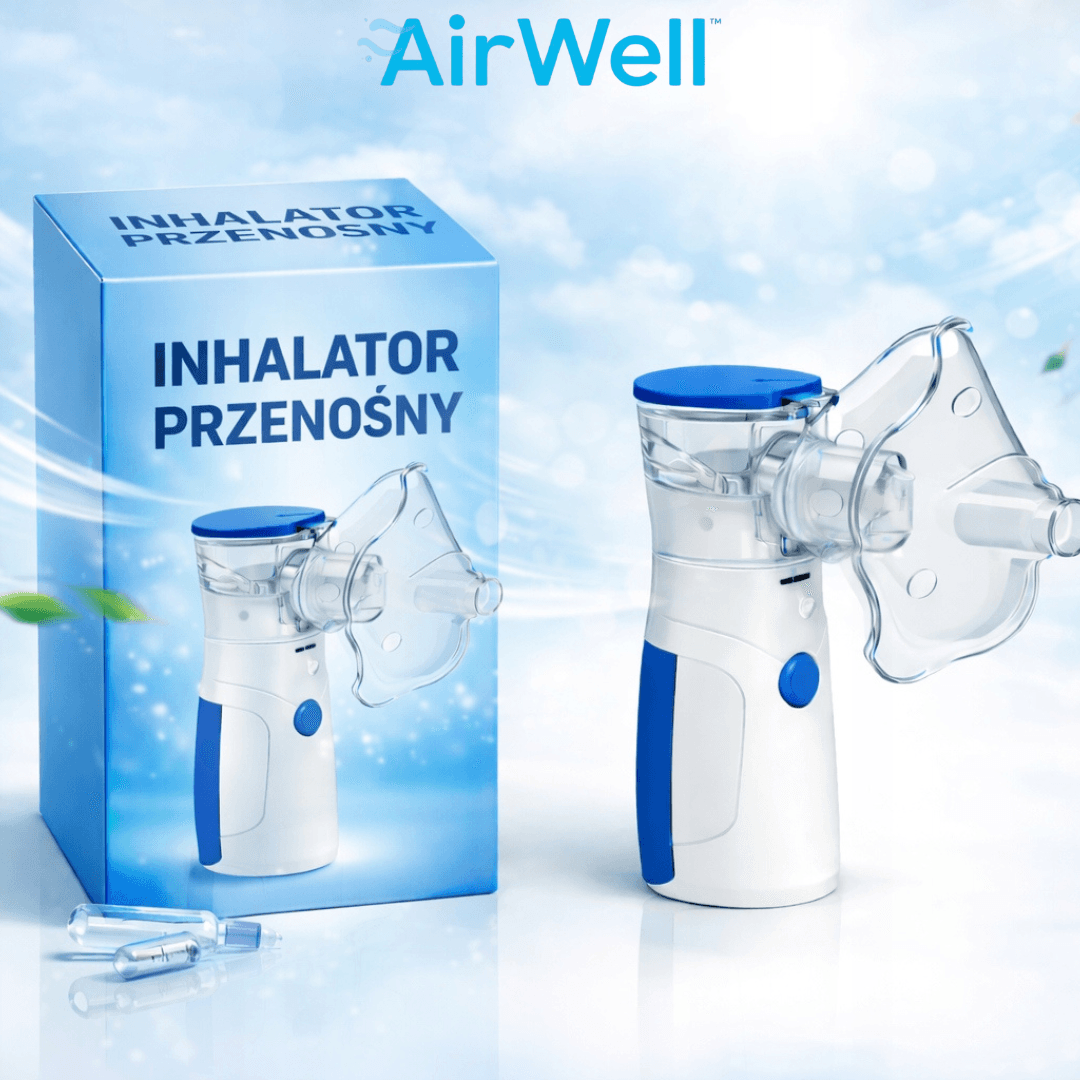 AirWell - Pozbądź się kaszlu, zatkanego nosa i duszności!